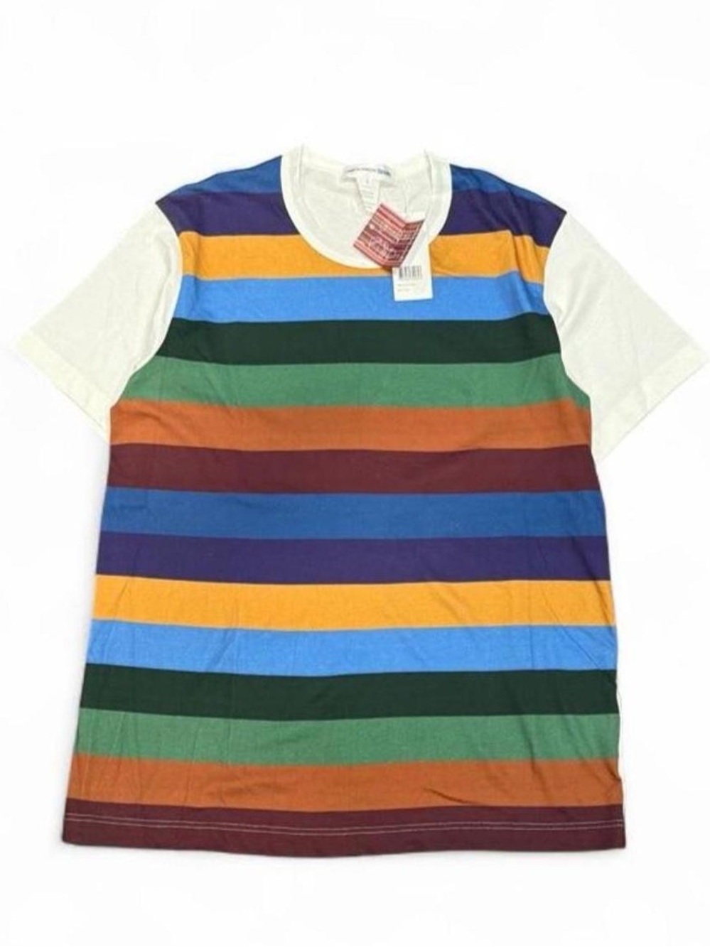 Comme des Garcons SHIRT NWT Striped Cotton Tee